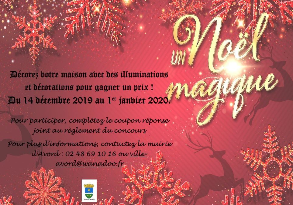 Concours des maisons illuminées