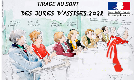 Liste du jury criminel pour 2022.