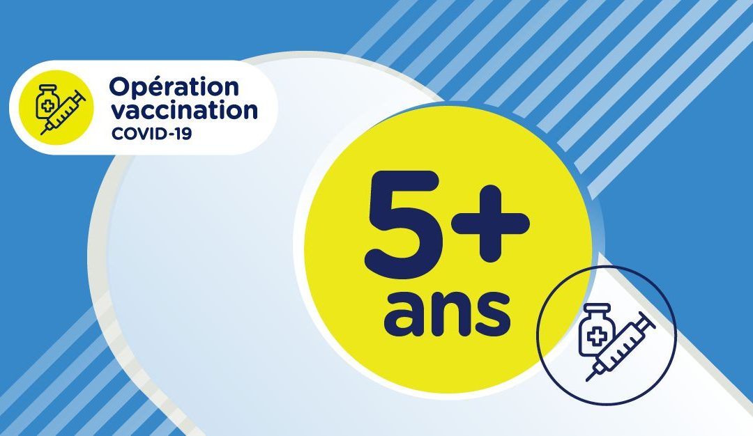Vaccination des enfants de 5 à 11 ans
