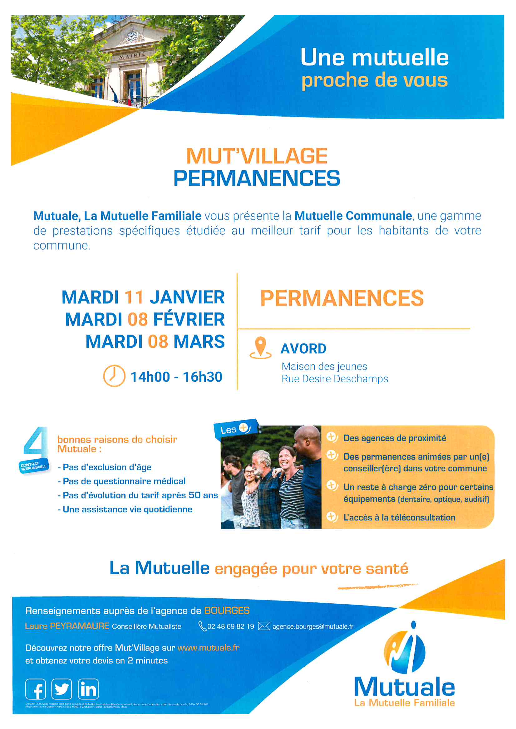 Mut'Village - permanences @ Maison des Jeunes