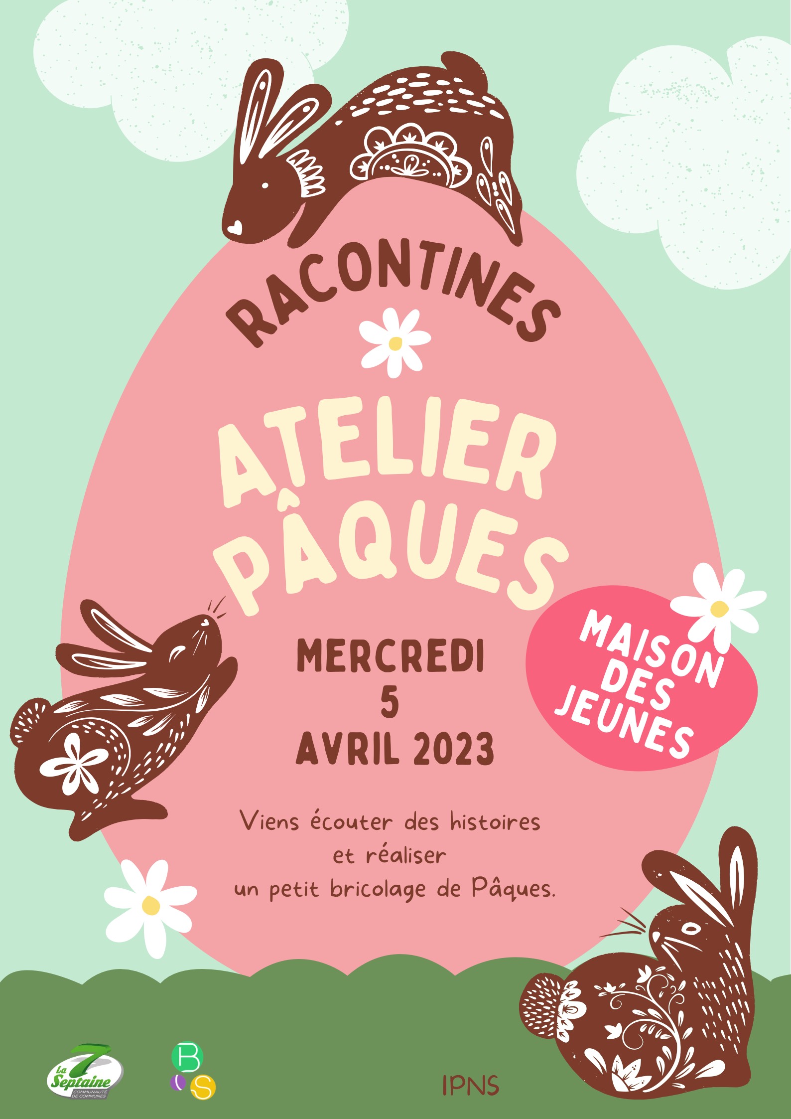 Racontines - Atelier Pâques @ Maison des Jeunes