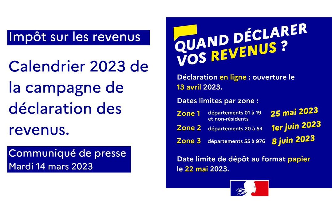Déclaration “Impôts sur le revenu 2023” – Permanence DGFIP