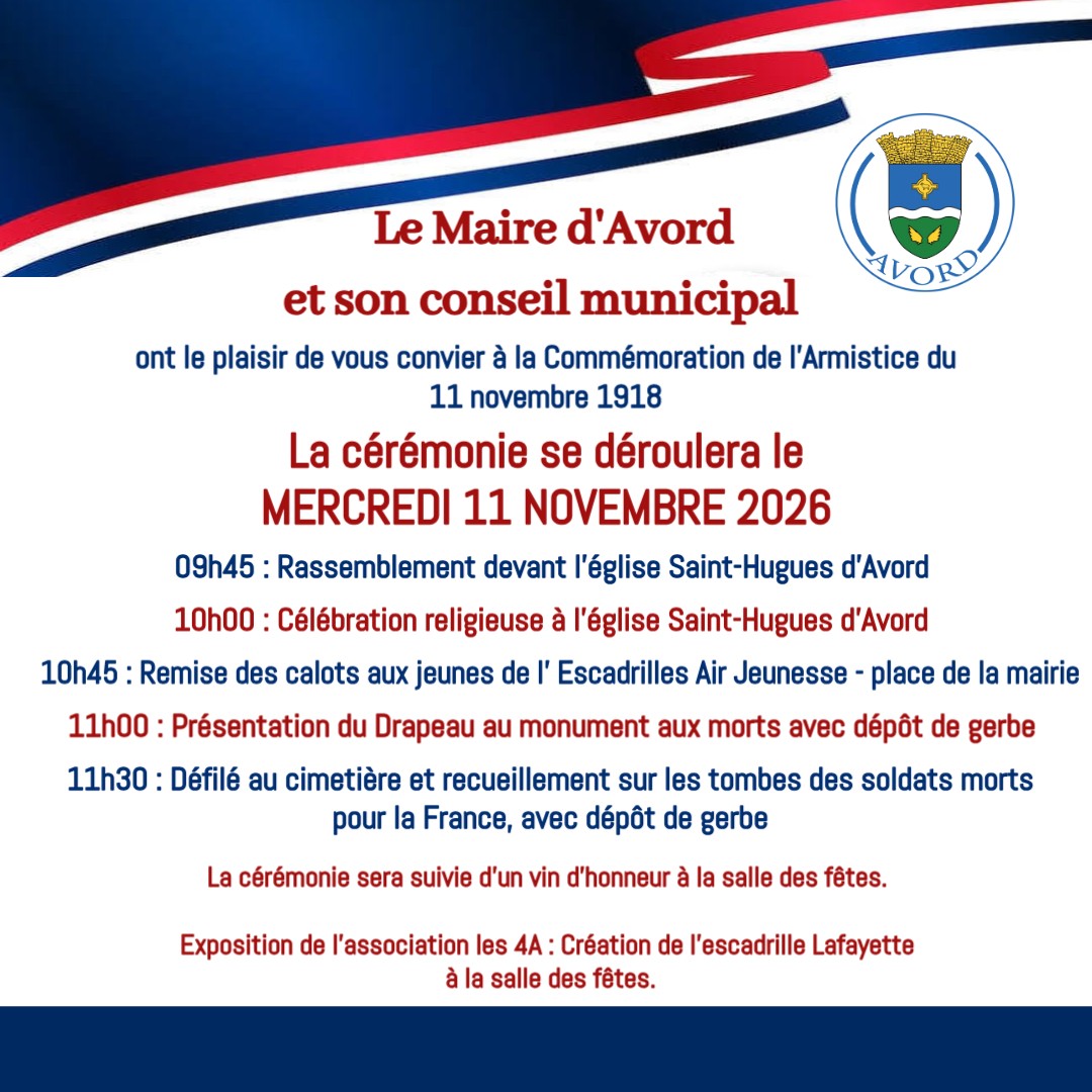 Cérémonie du 11 novembre