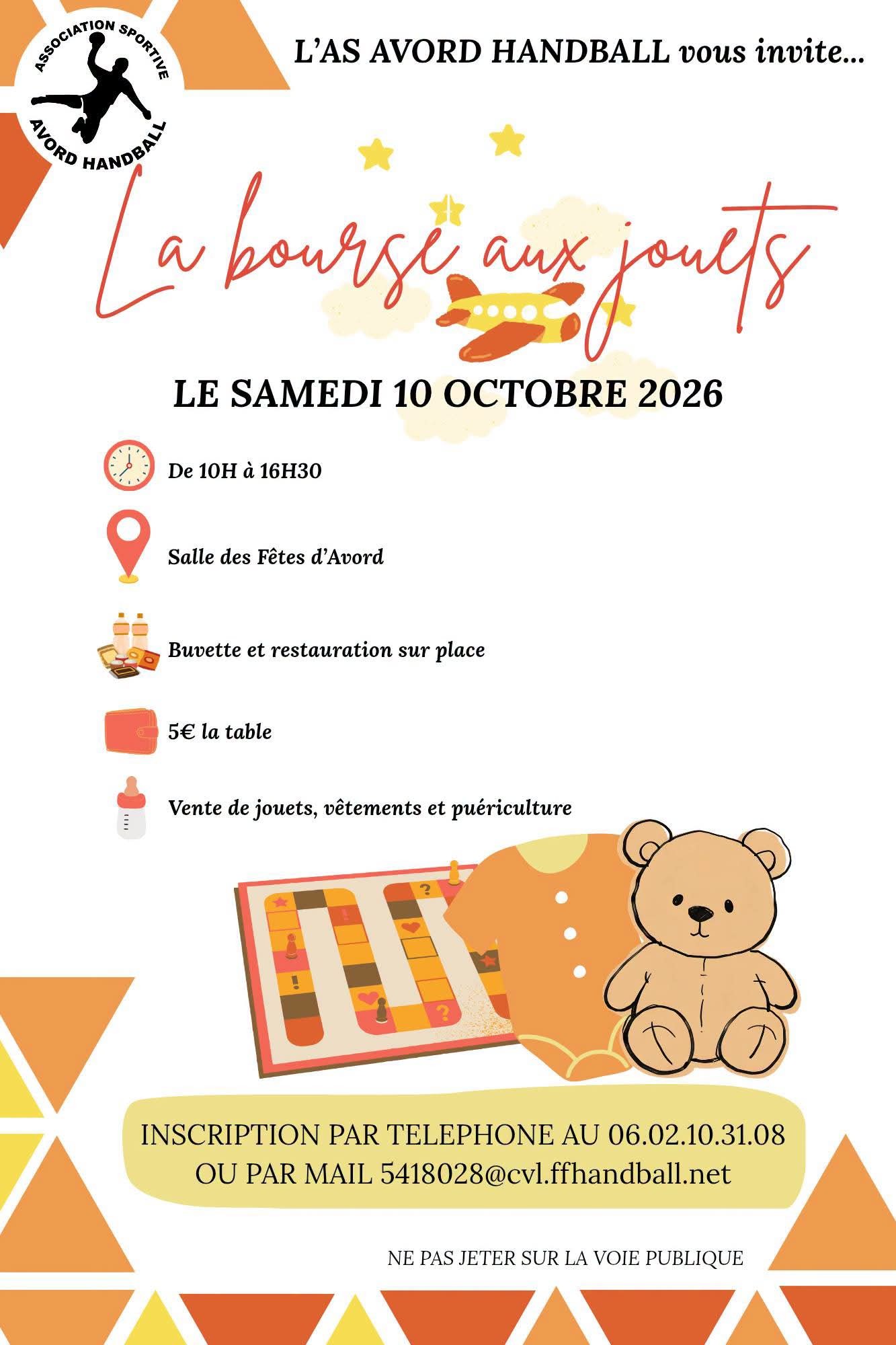 Bourse aux jouets @ Salle des Fêtes
