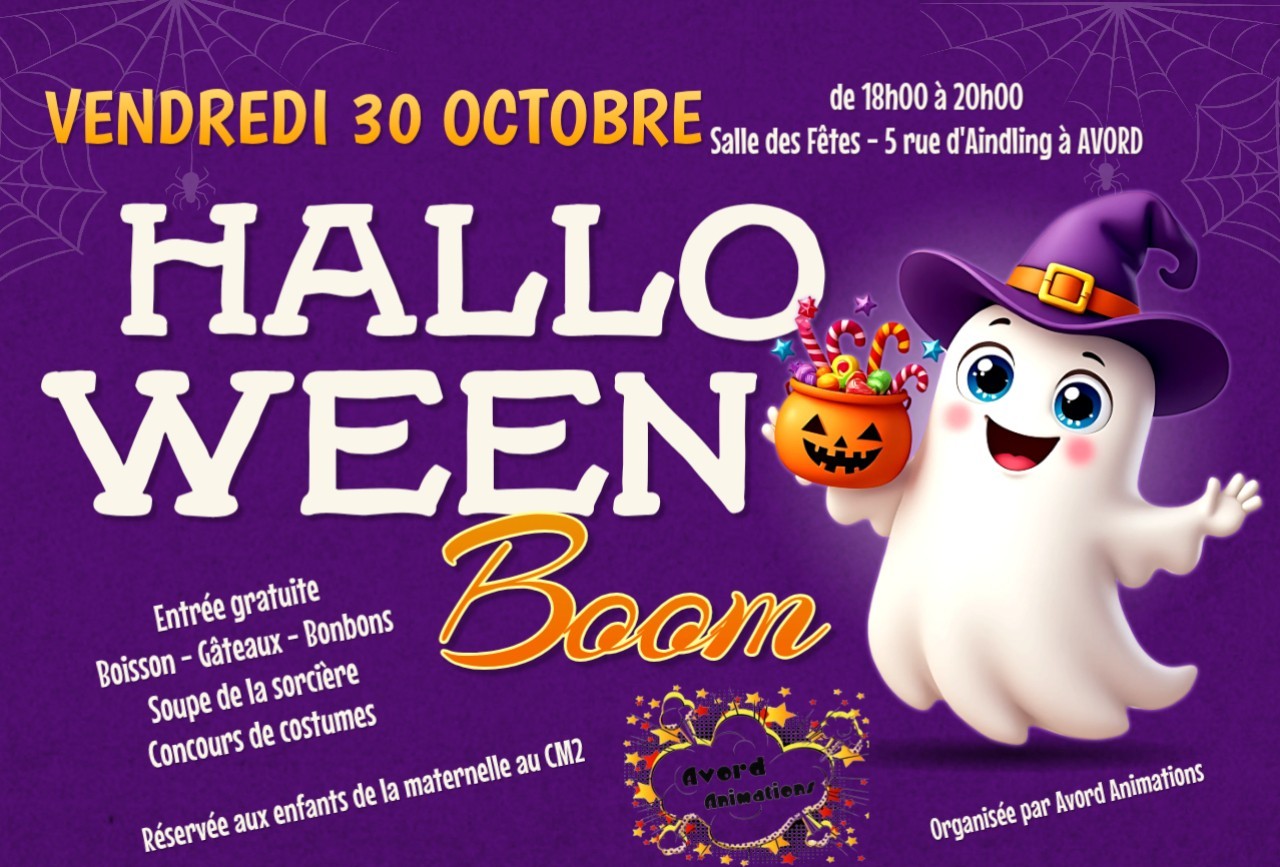 BOOM d'HALLOWEEN @ Salle des Fêtes